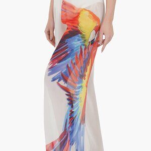 Parrot in Paradise Sheer Beach Pants